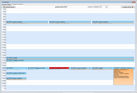 eSrwisant - Kalendarz